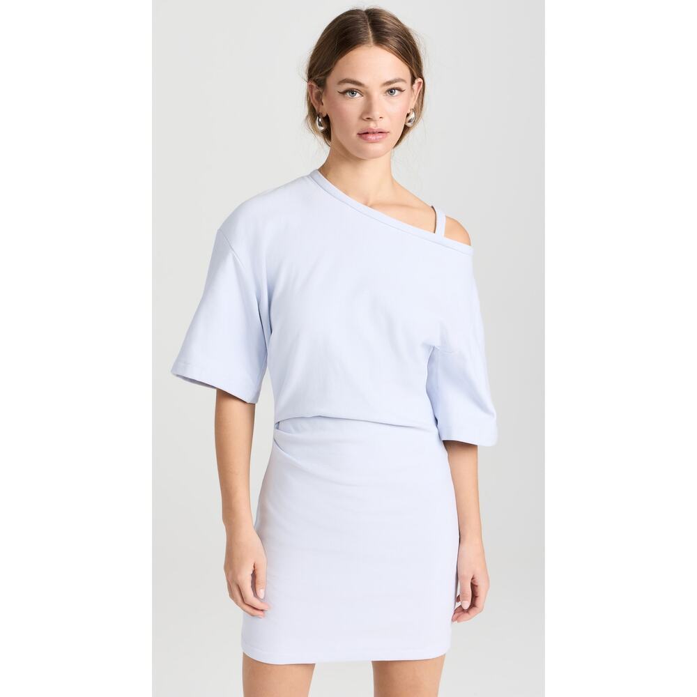 New IRO Fayda Mini Dress in Light Blue Women's Size M